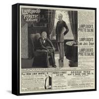 Advertisements-null-Framed Stretched Canvas