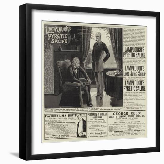 Advertisements-null-Framed Giclee Print