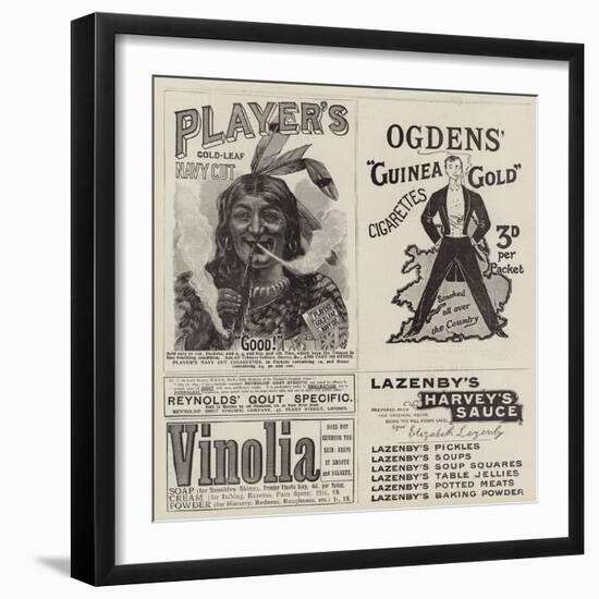 Advertisements-null-Framed Giclee Print