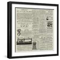 Advertisements-null-Framed Premium Giclee Print