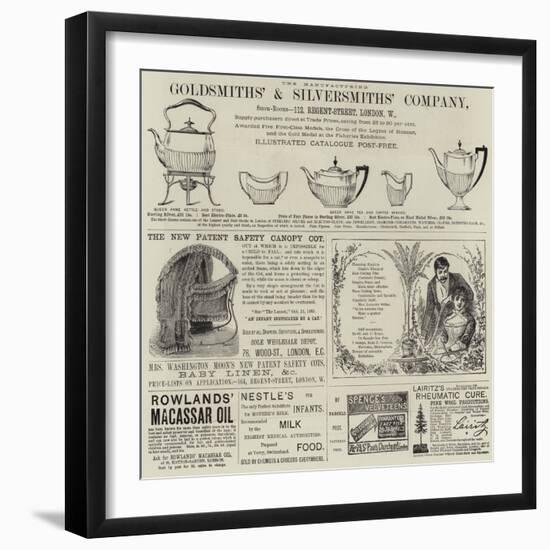 Advertisements-null-Framed Giclee Print