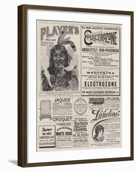 Advertisements-null-Framed Giclee Print