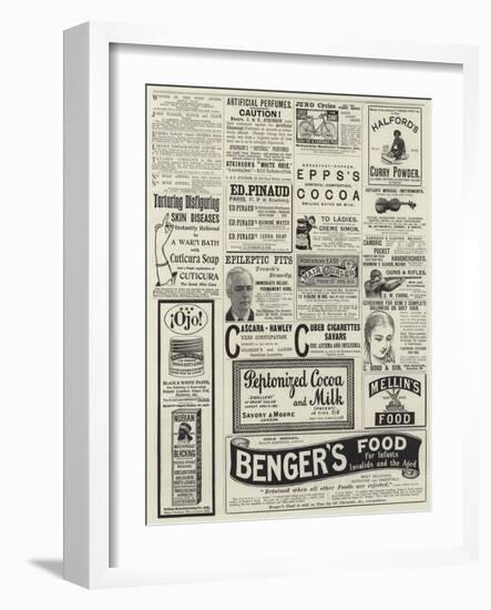 Advertisements-null-Framed Giclee Print