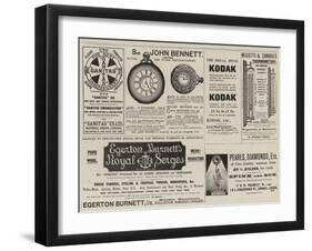 Advertisements-null-Framed Giclee Print