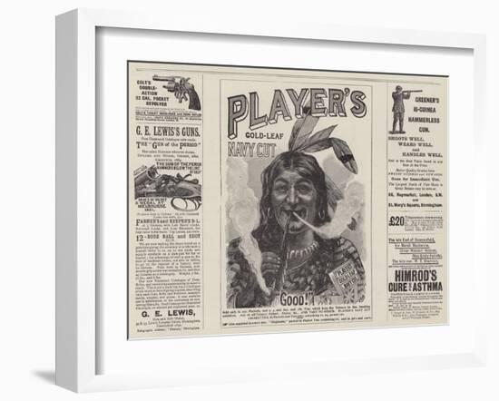 Advertisements-null-Framed Giclee Print