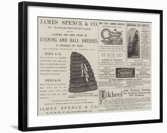 Advertisements-null-Framed Giclee Print