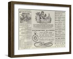 Advertisements-null-Framed Giclee Print