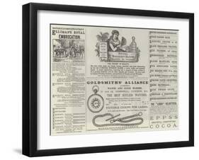 Advertisements-null-Framed Giclee Print