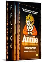 Advertising - Annie the musical - Times square - Manhattan - New York City - United States-Philippe Hugonnard-Mounted Photographic Print