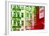 Advertising - Cafe Roma - Little Italy - Manhattan - New York - United States-Philippe Hugonnard-Framed Photographic Print