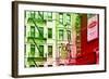 Advertising - Cafe Roma - Little Italy - Manhattan - New York - United States-Philippe Hugonnard-Framed Photographic Print