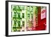 Advertising - Cafe Roma - Little Italy - Manhattan - New York - United States-Philippe Hugonnard-Framed Photographic Print