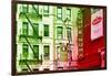 Advertising - Cafe Roma - Little Italy - Manhattan - New York - United States-Philippe Hugonnard-Framed Photographic Print