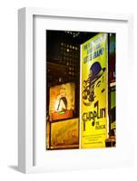 Advertising - Chaplin the musical - Times square - Manhattan - New York City - United States-Philippe Hugonnard-Framed Photographic Print