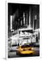 Advertising - Chicago the musical - Yellow Taxi Cabs - Times square - Manhattan - New York City - U-Philippe Hugonnard-Framed Photographic Print