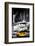 Advertising - Chicago the musical - Yellow Taxi Cabs - Times square - Manhattan - New York City - U-Philippe Hugonnard-Framed Photographic Print