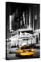 Advertising - Chicago the musical - Yellow Taxi Cabs - Times square - Manhattan - New York City - U-Philippe Hugonnard-Stretched Canvas