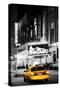 Advertising - Chicago the musical - Yellow Taxi Cabs - Times square - Manhattan - New York City - U-Philippe Hugonnard-Stretched Canvas