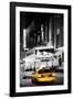 Advertising - Chicago the musical - Yellow Taxi Cabs - Times square - Manhattan - New York City - U-Philippe Hugonnard-Framed Photographic Print