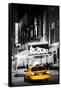Advertising - Chicago the musical - Yellow Taxi Cabs - Times square - Manhattan - New York City - U-Philippe Hugonnard-Framed Stretched Canvas