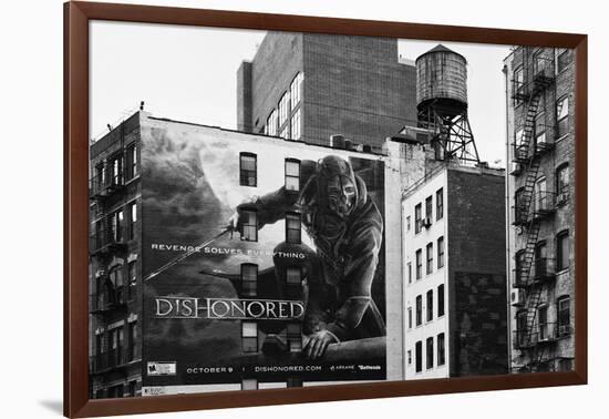 Advertising - Dishonored Games - Soho - Mahnattan - New York - United States-Philippe Hugonnard-Framed Photographic Print
