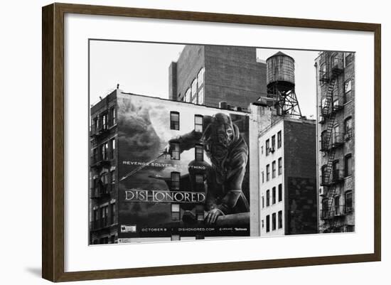 Advertising - Dishonored Games - Soho - Mahnattan - New York - United States-Philippe Hugonnard-Framed Photographic Print