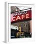 Advertising - Fanelli Cafe - Soho - Mahnattan - New York - United States-Philippe Hugonnard-Framed Photographic Print