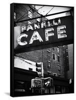 Advertising - Fanelli Cafe - Soho - Mahnattan - New York - United States-Philippe Hugonnard-Framed Stretched Canvas