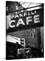 Advertising - Fanelli Cafe - Soho - Mahnattan - New York - United States-Philippe Hugonnard-Stretched Canvas