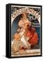 Advertising for Chocolate Ideal, 1897 (Poster)-Alphonse Marie Mucha-Framed Stretched Canvas