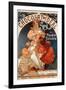 Advertising for Chocolate Ideal, 1897 (Poster)-Alphonse Marie Mucha-Framed Giclee Print