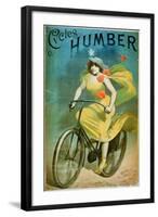 Advertising for "Humber Cycles"-Jules Chéret-Framed Giclee Print