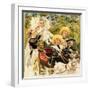 Advertising for La Grande Maison Du Blanc-null-Framed Giclee Print