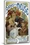 Advertising for the Beer of the Meuse. Illustration of Mucha (Czech Painter and Poster Designer, 18-Alphonse Marie Mucha-Mounted Giclee Print