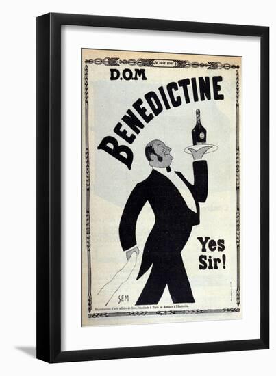 Advertising for the digestive Benedictine-Sem-Framed Giclee Print