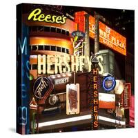 Advertising - Hershey's - Times Square - Manhattan - New York City - United States-Philippe Hugonnard-Stretched Canvas