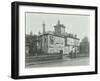 Advertising Hoardings on the Wall of a Building, Wandsworth, London, 1938-null-Framed Photographic Print