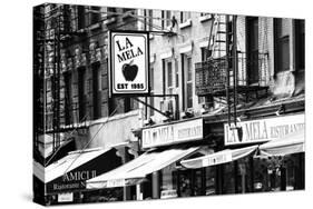 Advertising - La Mela - Little Italy - Manhattan - New York - United States-Philippe Hugonnard-Stretched Canvas