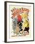 Advertising Lithograph, Le Bal Dumoulin Rouge-Jules Chéret-Framed Giclee Print