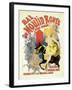 Advertising Lithograph, Le Bal Dumoulin Rouge-Jules Chéret-Framed Giclee Print