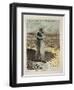 Advertising 'Louise' by Gustave Charpentier, at the Theatre National de L'Opera Comique, Paris-Georges Marie Rochegrosse-Framed Giclee Print