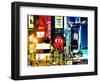 Advertising on Times Square, Manhattan, New York City, United States, Art Colors-Philippe Hugonnard-Framed Photographic Print