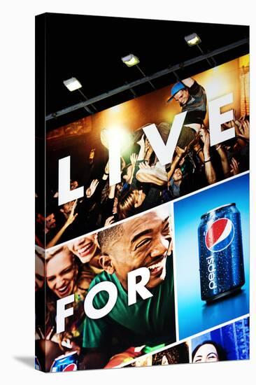 Advertising - Pepsi - Times square - Manhattan - New York City - United States-Philippe Hugonnard-Stretched Canvas