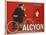 Advertising Poster for Alcyon Bicycles-null-Stretched Canvas