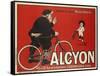 Advertising Poster for Alcyon Bicycles-null-Framed Stretched Canvas