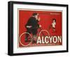 Advertising Poster for Alcyon Bicycles-null-Framed Giclee Print