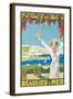 Advertising Poster for Beaulieu-Sur-Mer, 1925-Victor Charreton-Framed Giclee Print