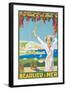 Advertising Poster for Beaulieu-Sur-Mer, 1925-Victor Charreton-Framed Giclee Print