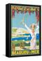 Advertising Poster for Beaulieu-Sur-Mer, C.1925-null-Framed Stretched Canvas