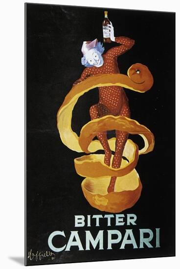 Advertising Poster for Bitter Campari-Leonetto Cappiello-Mounted Art Print